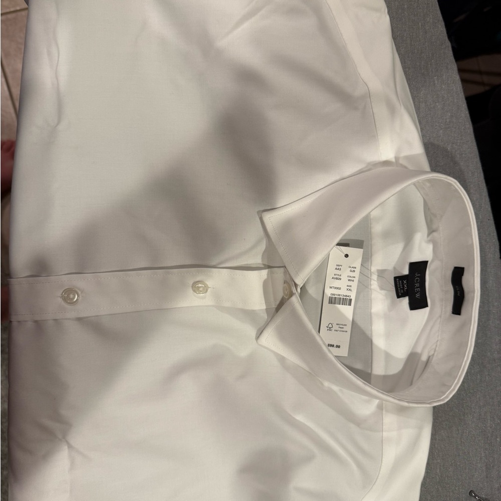 J Crew Bowery Wrinkle Free Stretch Dress Shirt